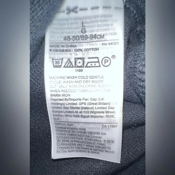 GAP | GAP FOR GOOD mens pullover sweater. Size: L. - Picture 8 of 11